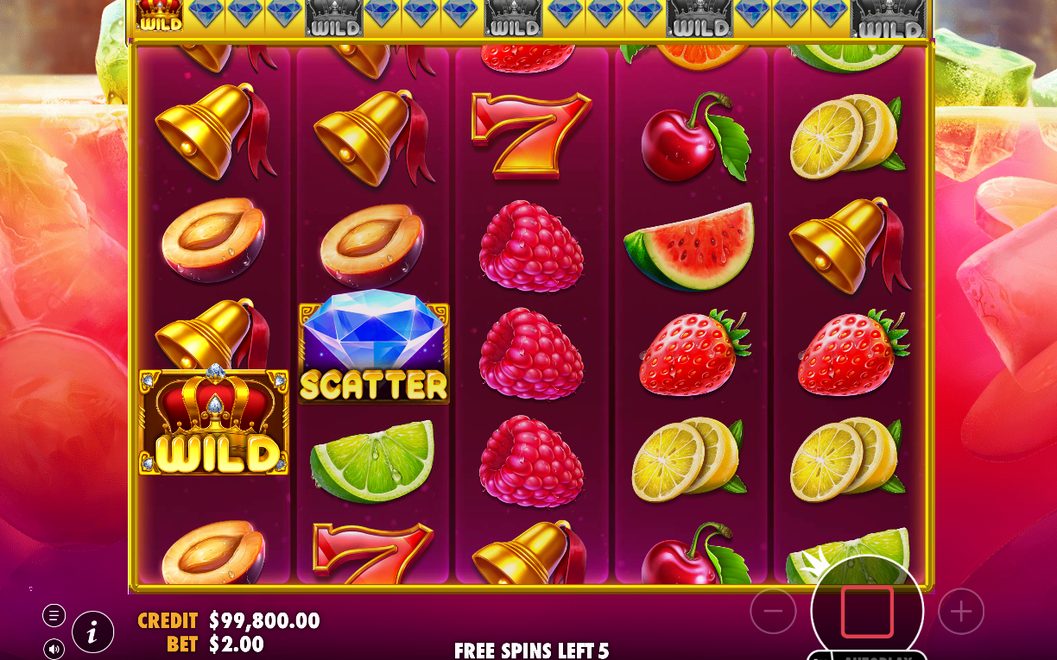 Roaming WILD growing inside the Free Spins round