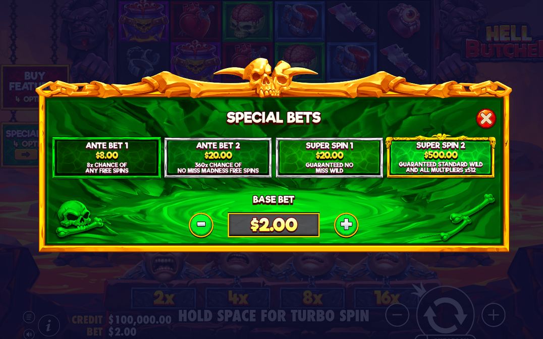 Deep purple dungeon of Madness Free Spins