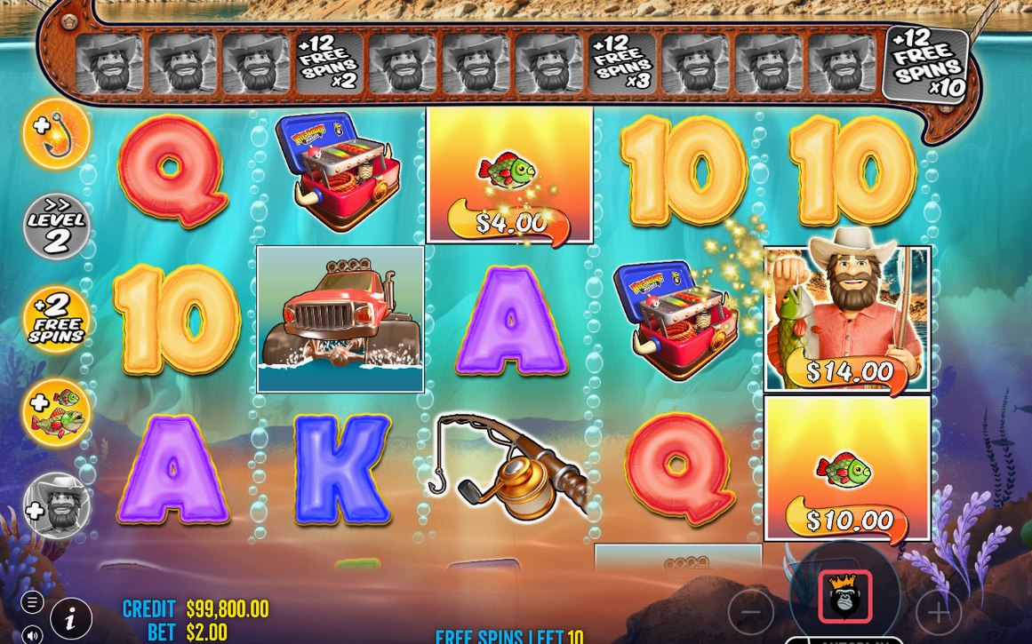 Wild symbols on the Free Spins reels