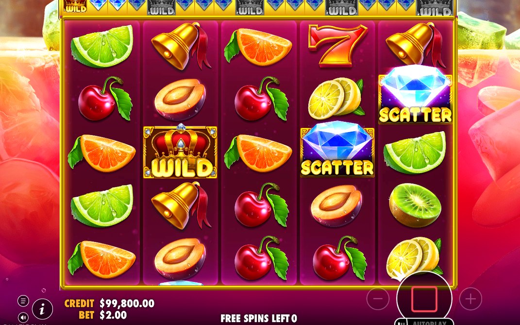 Free Spins round in play with special reels