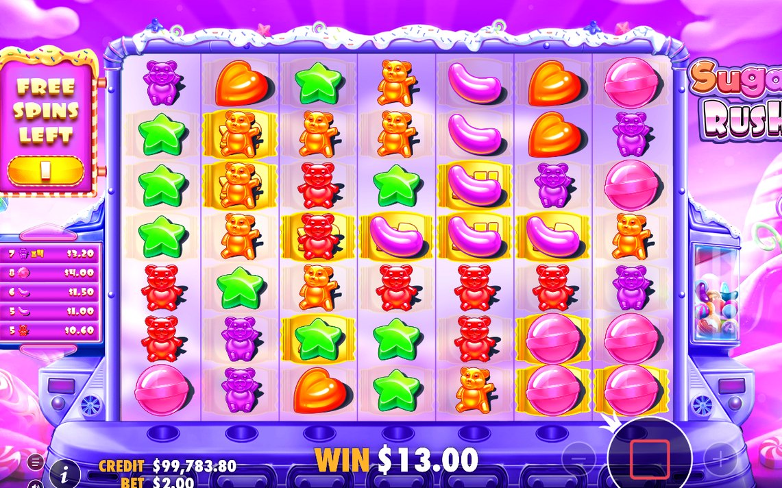 Free Spins round, Multiplier Spots carried across spins